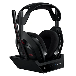 Беспроводные наушники Logitech Astro A50 (Gen 5 USB-C) чёрный