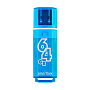 USB-флешка SmartBuy Glossy 64 ГБ, синий