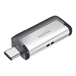 USB-флешка SanDisk Ultra Dual Drive USB-Type-C 128 ГБ серый