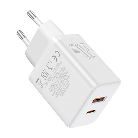 Сетевое зарядное устройство Baseus Cube Fast Charging 20 Вт - 2