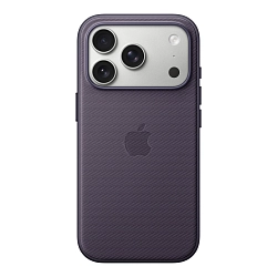 Клип-кейс (накладка) TechWoven Case MagSafe для Apple iPhone 17 Pro полиэстровая ткань, термополиуретан, фиолетовый