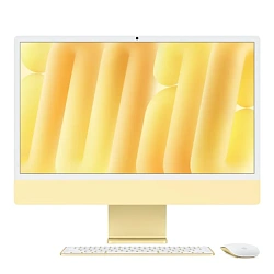 Моноблок Apple iMac 24" M4 (8-core GPU) 16 ГБ, 256 ГБ  (Z1E3000JC), жёлтый