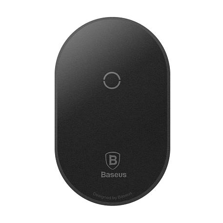 Адаптер беспроводной зарядки Baseus Microfiber Wireless Charging Receiver Micro USB, чёрный - 1