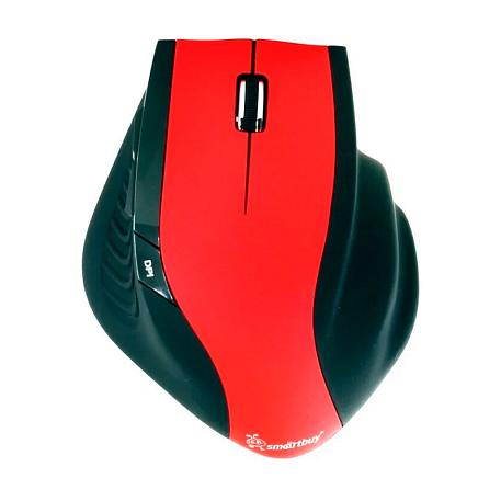 Мышь беспроводная SmartBuy SBM-613AG-RK, чёрный с красным - 1
