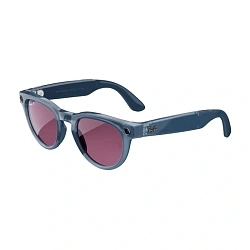 Умные очки Ray-Ban Headliner Shiny Jeans, Dusty Red Polarized, (50-23-150mm)