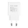 Сетевое зарядное устройство Hoco C25A с индикатором 12 Вт, белый