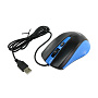 Мышь проводная SmartBuy SBM-352-BK, чёрный с синим