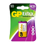 Батарейка GP Extra Alkaline 6LR61-1BL, 1шт 