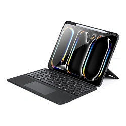 Чехол-клавиатура Dux Ducis Magnetic Keyboard для Apple iPad Pro 13" (2024)  полиуретан, поликарбонат, чёрный