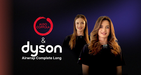 Домашняя укладка на Dyson Airwrap Complete Long от стилиста Aldo Coppola