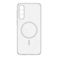 Клип-кейс (накладка) Borasco Ice Magnet Case для Samsung Galaxy A37 полиуретан, поликарбонат, прозрачный матовый