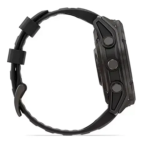 Умные часы Garmin Fenix 8 Pro Amoled 51mm титановый (чёрный ремешок) - 4