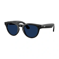 Умные очки Ray-Ban Headliner Gen 2 Shiny Black, Clear/Sapphire Transitions, (50-23-150mm)