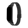 Браслет (застежка) Миланский сетчатый для Mi Band 5 / 6 сталь