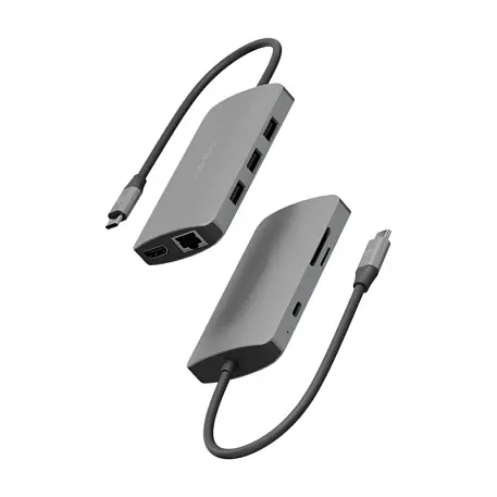 Адаптер-разветвитель для компьютера Energea AluHub HD Pro 2 (8в1) - 3