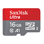 Карта памяти SanDisk Ultra A1 (без адаптера), 16 ГБ