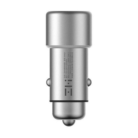Автомобильное зарядное устройство Xiaomi ZMI Car Charger 36 Вт, серебристый - 1