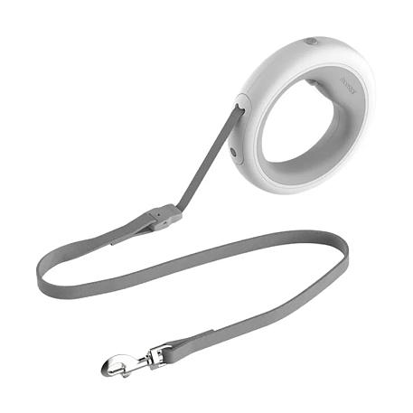 Поводок для собак Xiaomi Moestar UFO Retractable Leash 2, серый - 1