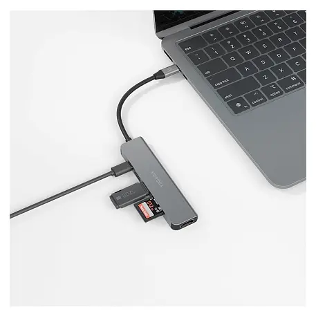 Адаптер-разветвитель для компьютера Energea AluHub HD3 (6в1) - 3