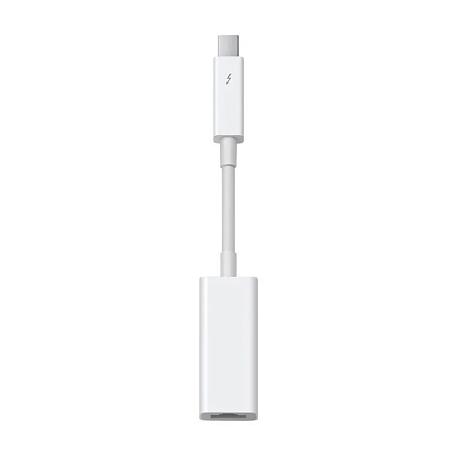 Адаптер-переходник Apple Thunderbolt Gigabit Ethernet (Thunderbolt to RJ-45), белый - 1
