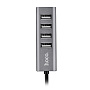 Адаптер-разветвитель для компьютера Hoco HB1 USB-A (4в1)