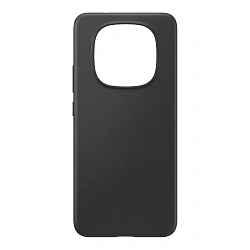Клип-кейс (накладка) Borasco Silicone Case для Xiaomi Redmi Note 15 Pro Plus 5G силикон, чёрный