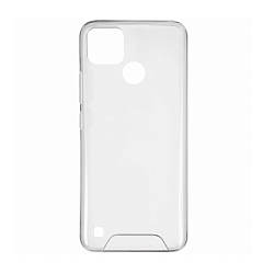 Клип-кейс (накладка) Space для Realme C21Y полиуретан, поликарбонат, прозрачный
