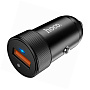 Автомобильное зарядное устройство Hoco Z32 18 Вт, чёрный