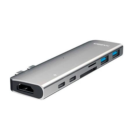 Адаптер-разветвитель для компьютера Xiaomi HAGiBiS (7в1) - 2