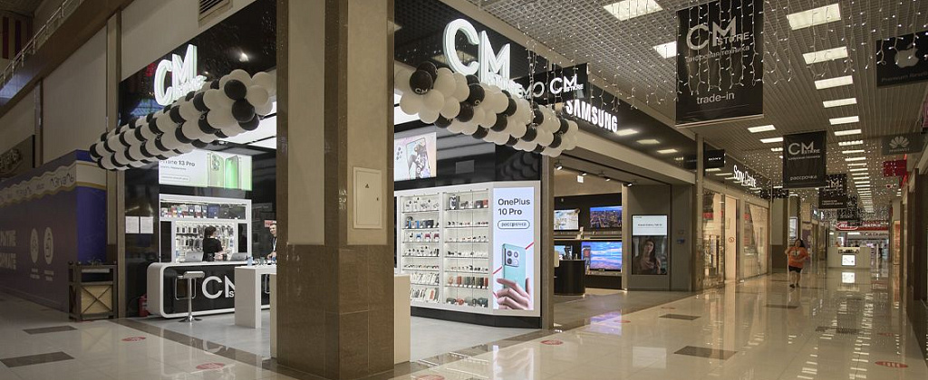CMstore открыл свои двери для гостей Мегацентра «Красная Площадь»