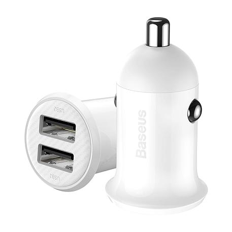 Автомобильное зарядное устройство Baseus Grain Pro A+A 24 Вт - 3