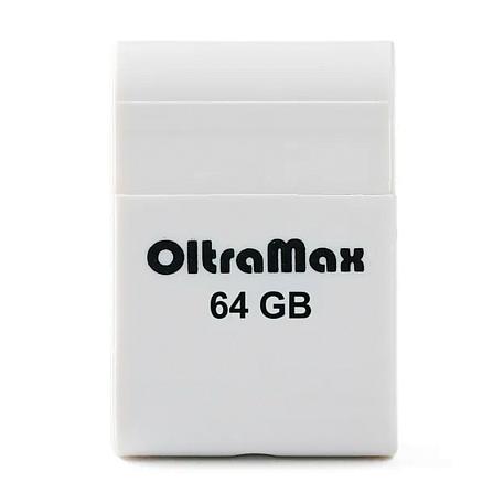 USB-флешка OltraMax 70 64 ГБ, белый - 1