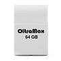 USB-флешка OltraMax 70 64 ГБ, белый
