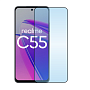 Защитное стекло 3D Classic для Realme C55, черная рамка