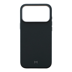 Клип-кейс (накладка) Magssory Eco Leather Case для Apple iPhone 17 Pro экокожа, микрофибра, чёрный