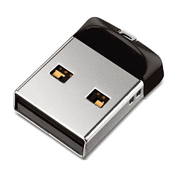 USB-флешка SanDisk Cruzer Fit 32 ГБ, чёрный