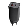 Сетевое зарядное устройство Baseus GaN Lite C+U  65 Вт