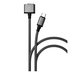 Кабель VLP USB-C to MagSafe 3  2 м, "серый космос"