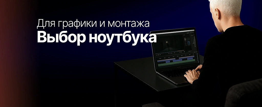 Выбор ноутбука для работы с графикой и монтажом видео