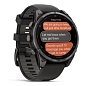 Умные часы Garmin Fenix 8 Pro Amoled 51mm титановый (чёрный ремешок) - 3