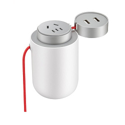 Автомобильный инвертор Xiaomi Mijia Smartmi Car Inverter 12V to 220V, белый