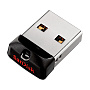USB-флешка SanDisk Cruzer Fit 16 ГБ, чёрный