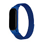 Браслет Миланский сетчатый для Mi Band 5 / 6 сталь