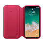 Чехол-книжка Apple Leather Folio для Apple iPhone X