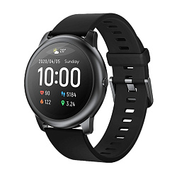 Умные часы Xiaomi Haylou LS05 чёрный (чёрный ремешок)