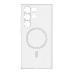Клип-кейс (накладка) Borasco Ice Magnet Case для Samsung Galaxy S26 Ultra полиуретан, поликарбонат, прозрачный матовый