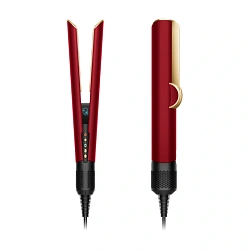 Выпрямитель для волос Dyson Airstrait HT01 красный, золотой (футляр)