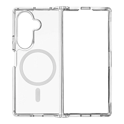 Клип-кейс (накладка) uBear Real Mag Case для Samsung Galaxy Z Fold8 Ultra поликарбонат, термополиуретан, прозрачный