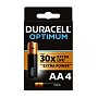 Батарейка Duracell Optimum AA MX1500-4BL, 4шт 