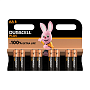 Батарейка Duracell Plus AA LR6-8BL, 8шт 